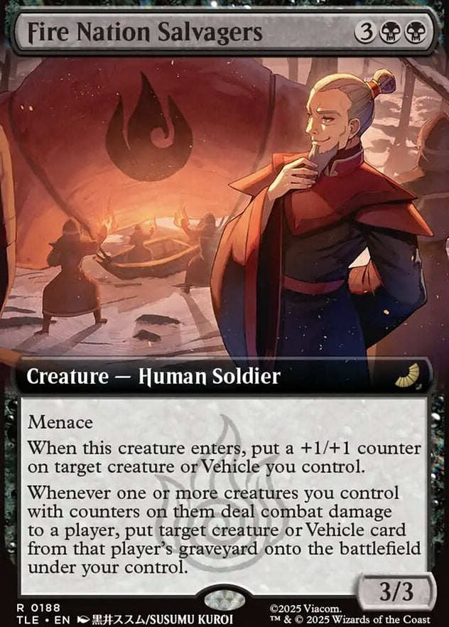Fire Nation Salvagers [ #0188 Extended Art ] (TLE-R)