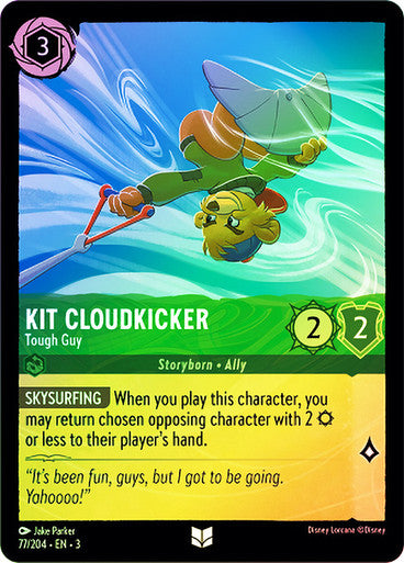 Kit Cloudkicker - Tough Guy (Into the Inklands 077/204) Uncommon - Near Mint Cold Foil