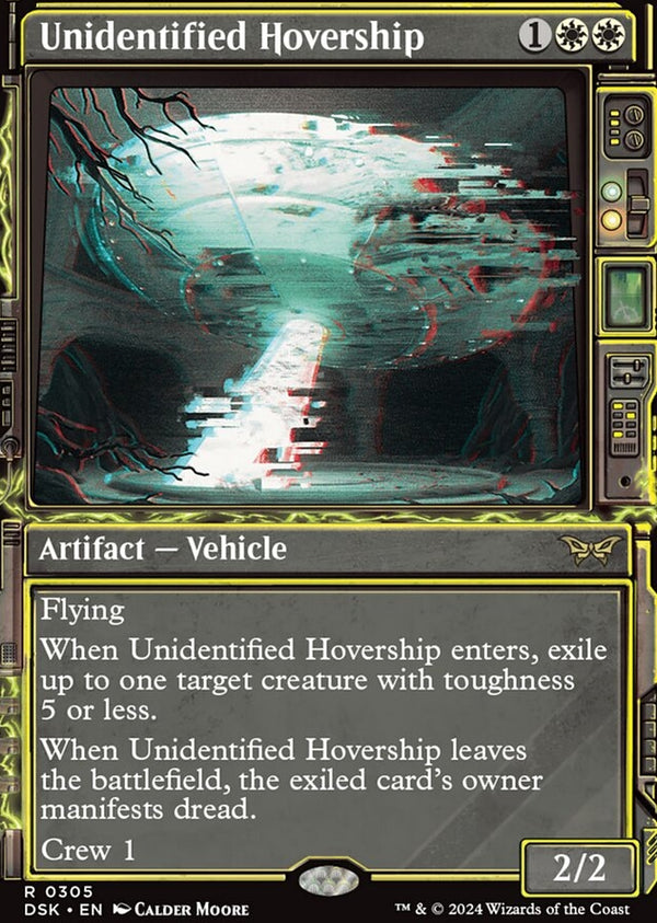 Unidentified Hovership [#0305 Showcase] (DSK-R-FOIL)