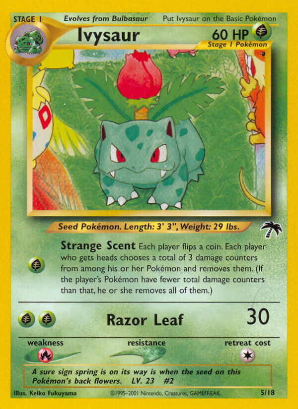 Ivysaur - 05/18 (SI) Promo - Near Mint