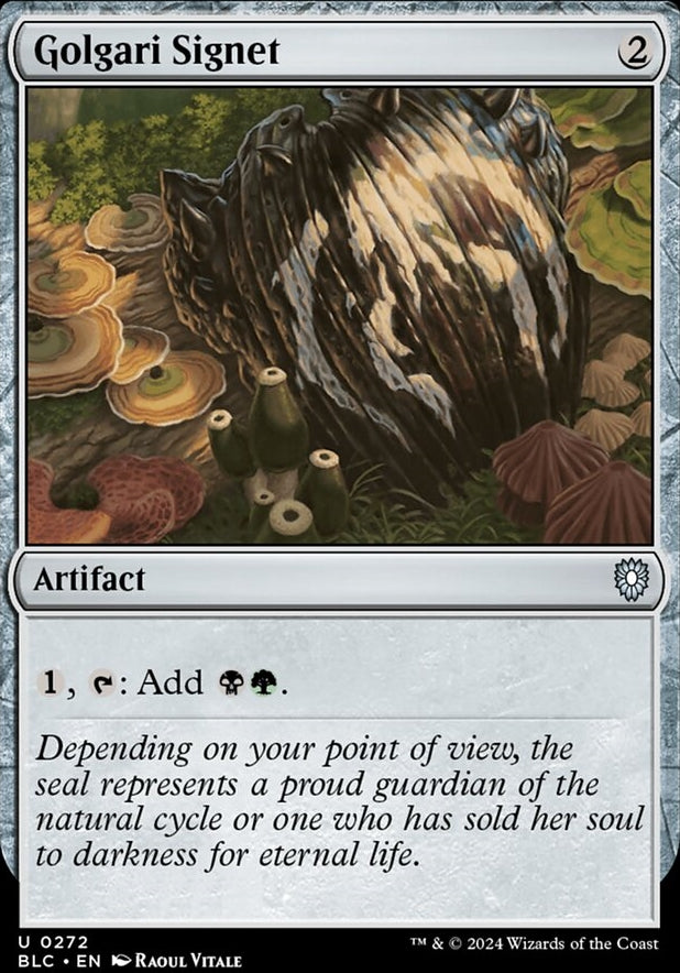Golgari Signet [#0272] (BLC-C)