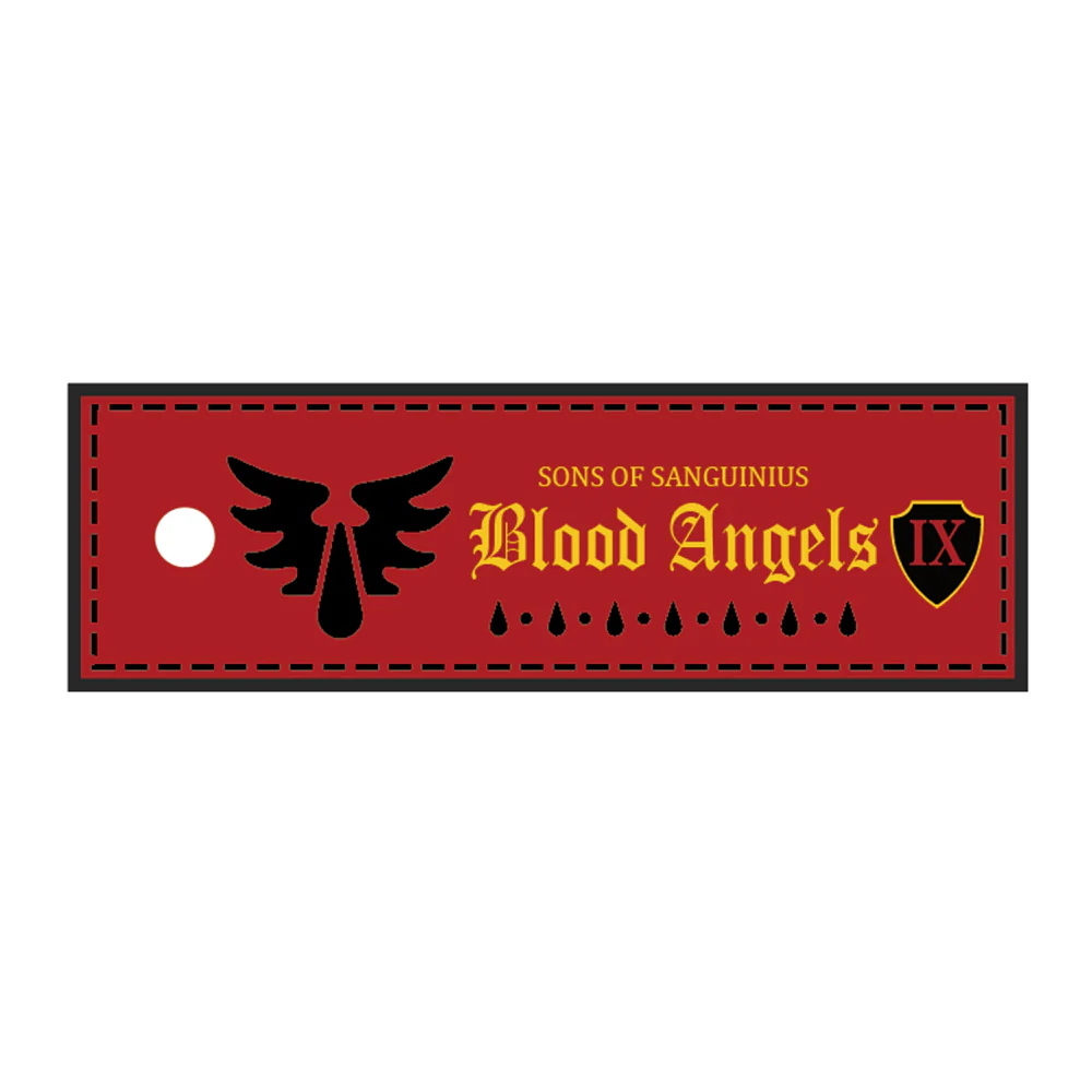 Starforged: Warhammer 40K - Forces of the Imperium Morale Velcro Patches - Blood Angels
