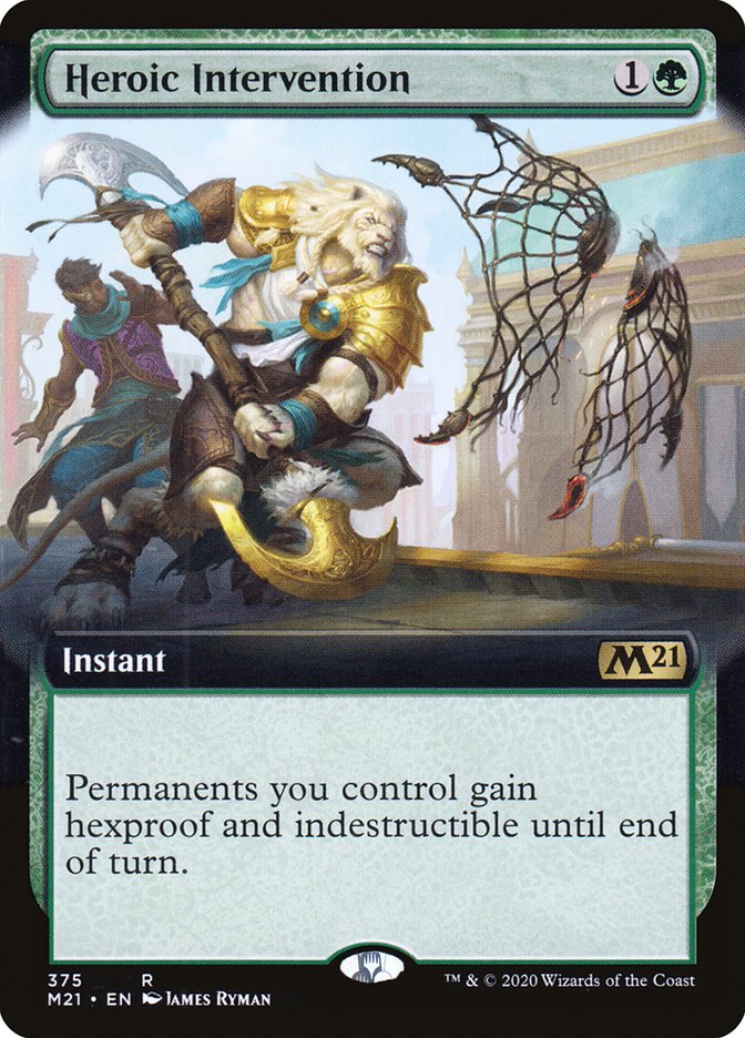 Heroic Intervention [#375 Extended Art] (M21-R-FOIL)