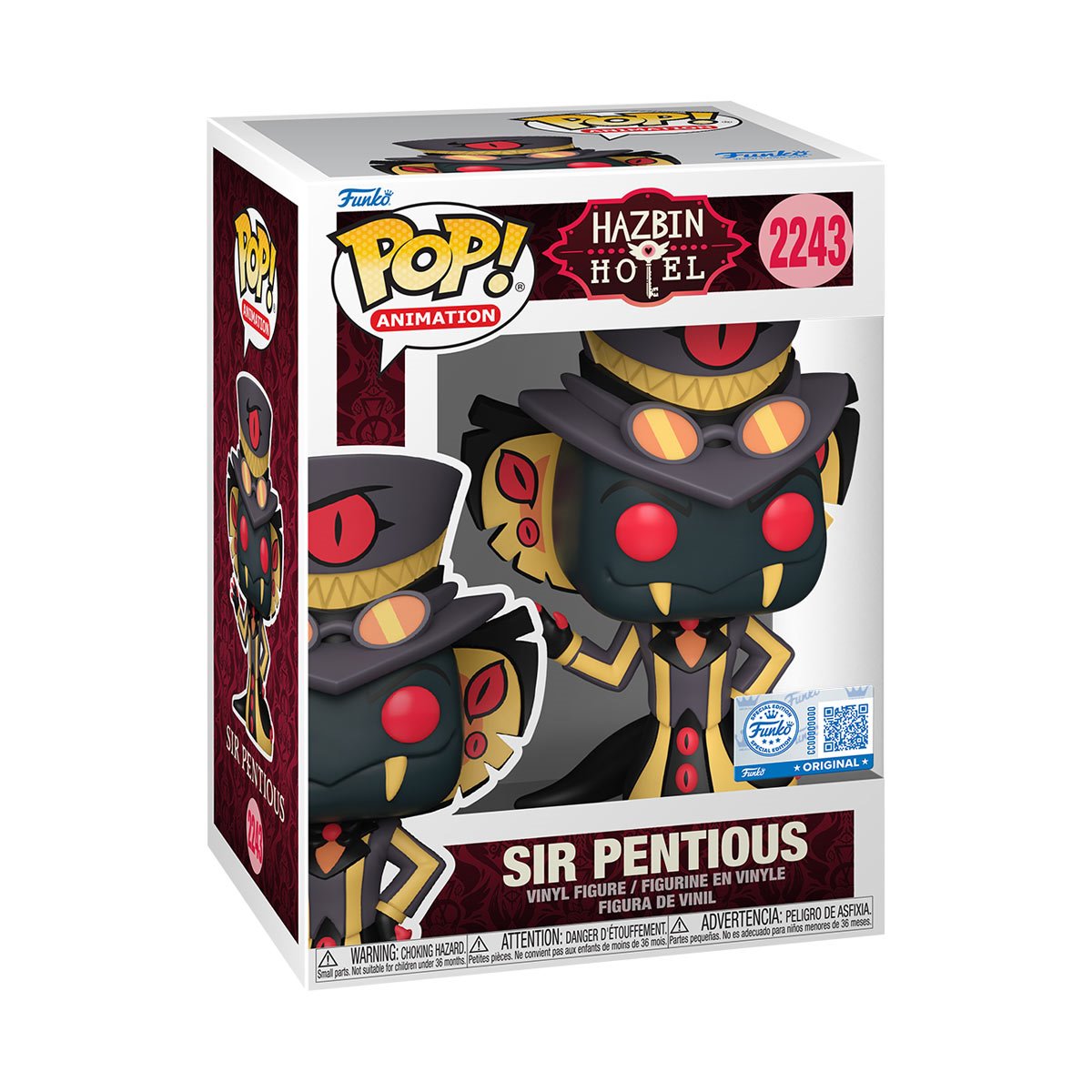 POP Figure: Hazbin Hotel #2243 - Sir Pentious