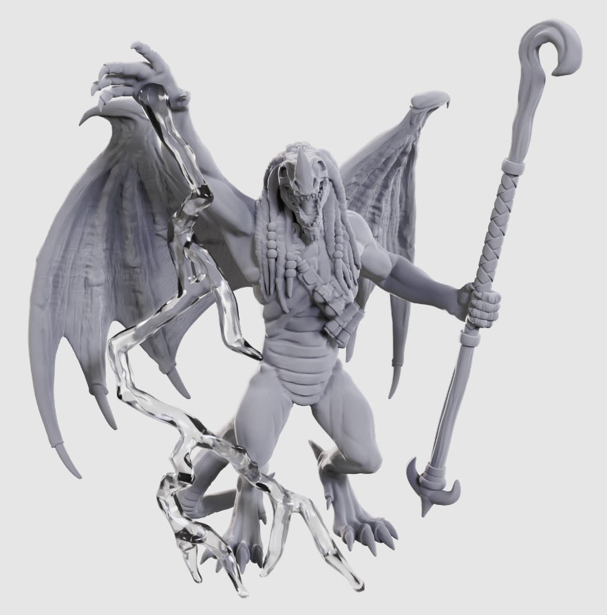 D&D: Nolzur's Marvelous Miniatures - Blue Abishai (90703)
