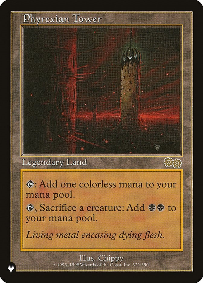Phyrexian Tower (USG-R-LIST)