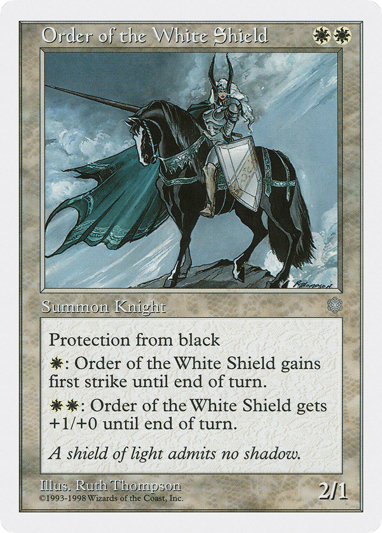 Order of the White Shield (ATH-U) Light Play