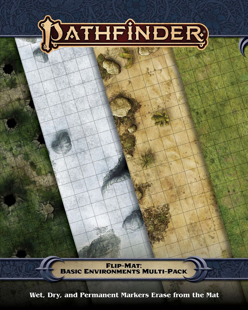 Pathfinder 2nd Edition RPG: Flip-Mat - Basic Environmentals Multi Pack