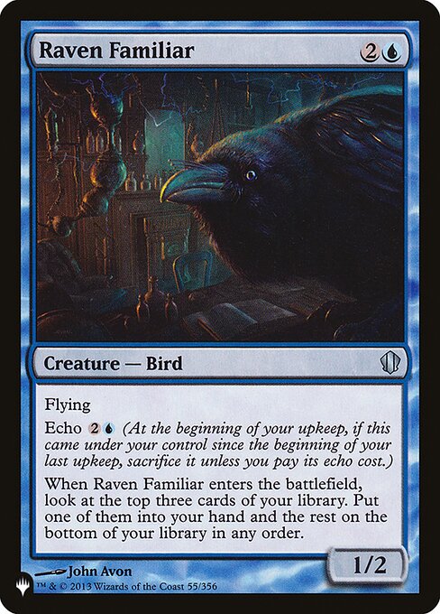 Raven Familiar (C13-U-LIST)