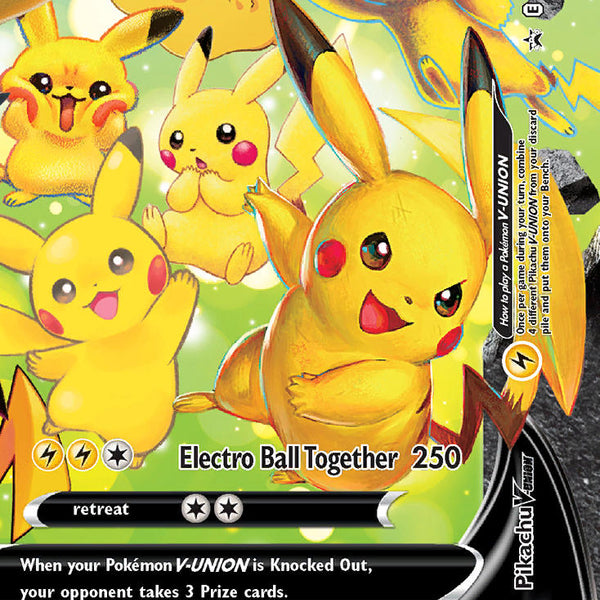 Pikachu V-Union - SWSH142 (SWSH:PR) Promo - Near Mint Holofoil