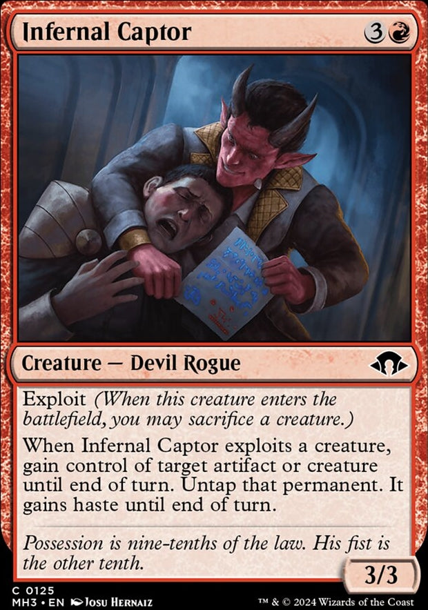 Infernal Captor [#0125] (MH3-C-FOIL)