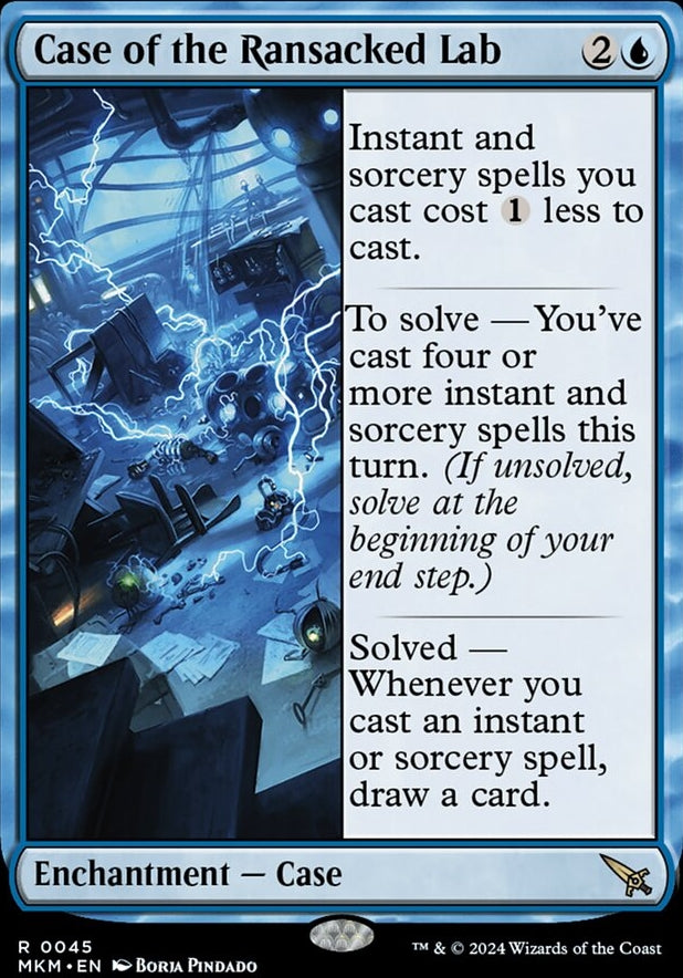 Case of the Ransacked Lab [#0045] (MKM-R)