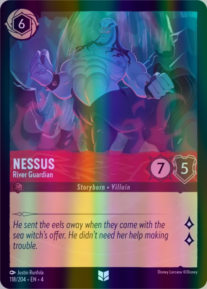 Nessus - River Guardian (Ursula's Return 118/204) Uncommon - Near Mint Cold Foil