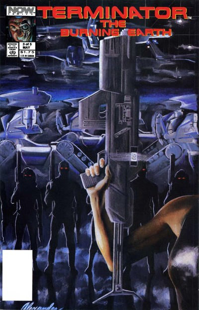 Terminator the Burning Earth (1990 Series) #1-5 Comic Bundle (Complete Series)
