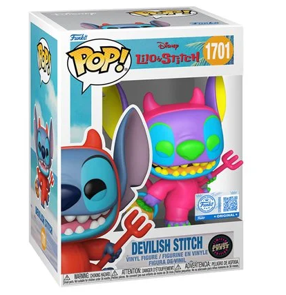 POP Figure: Disney Lilo & Stitch #1701 - Devilish Stitch (EE) (Chase)