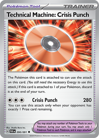 Technical Machine: Crisis Punch - 090/091 (SV:PAF) Uncommon - Near Mint