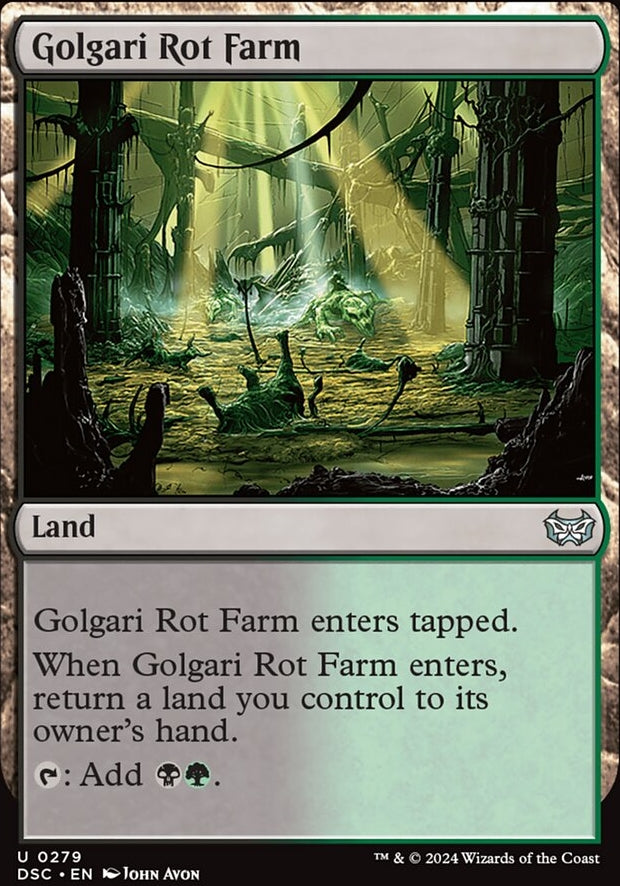 Golgari Rot Farm [#0279] (DSC-C)