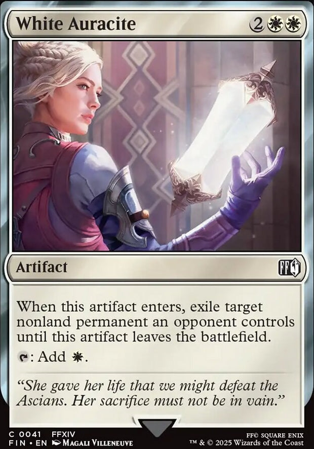 White Auracite [ #0041 ] (FIN-C)