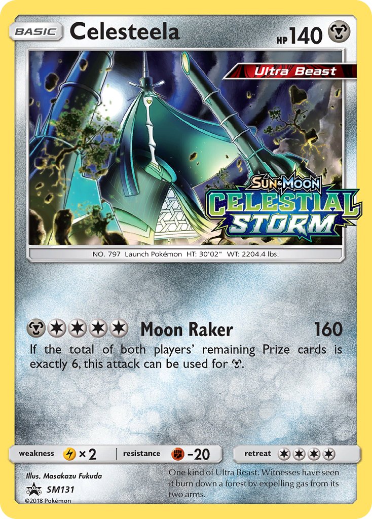 Celesteela (Prerelease) - SM131 (SM:PR) Promo - Near Mint Holofoil