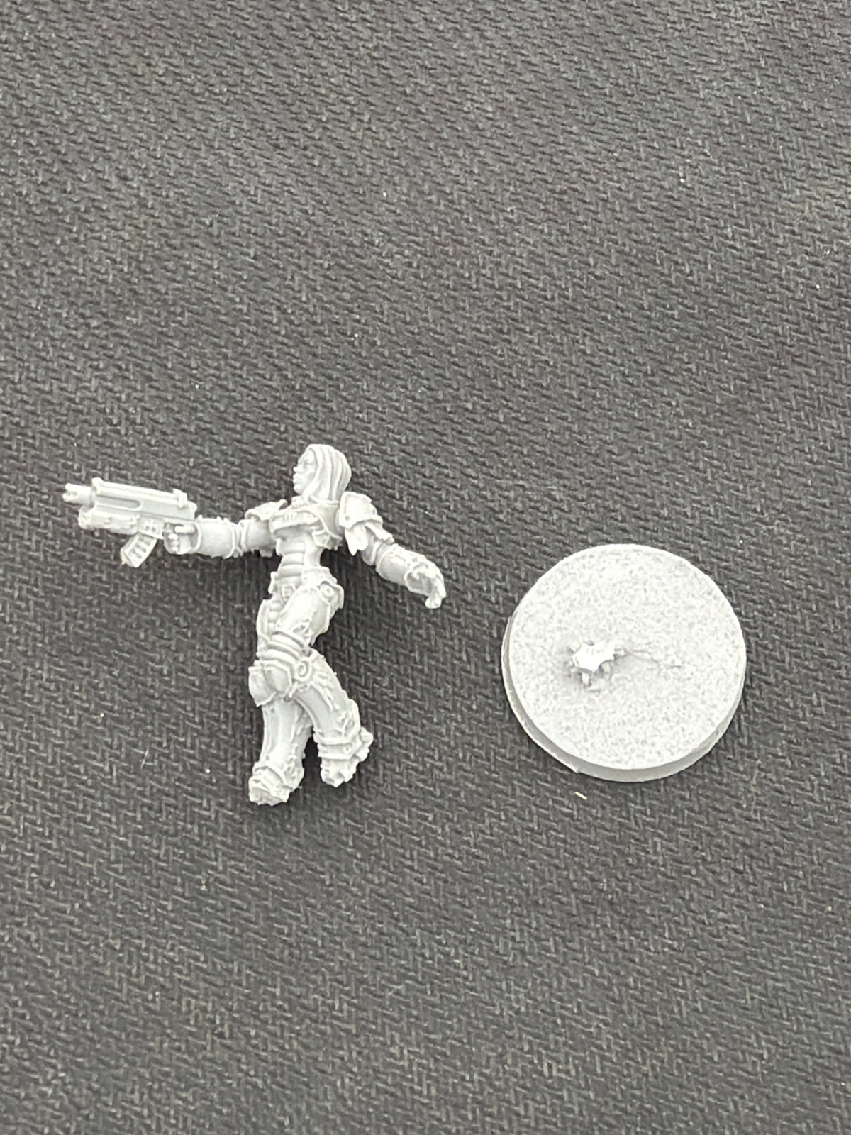 Resin Miniature: Chaos Lady (USED)