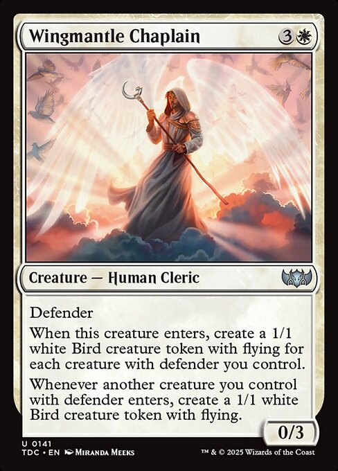Wingmantle Chaplain [ #0141 ] (TDC-U)