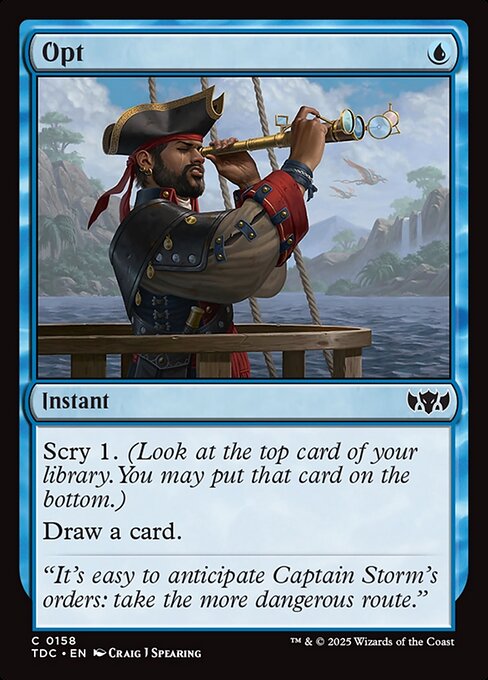 Opt [ #0158 ] (TDC-C)