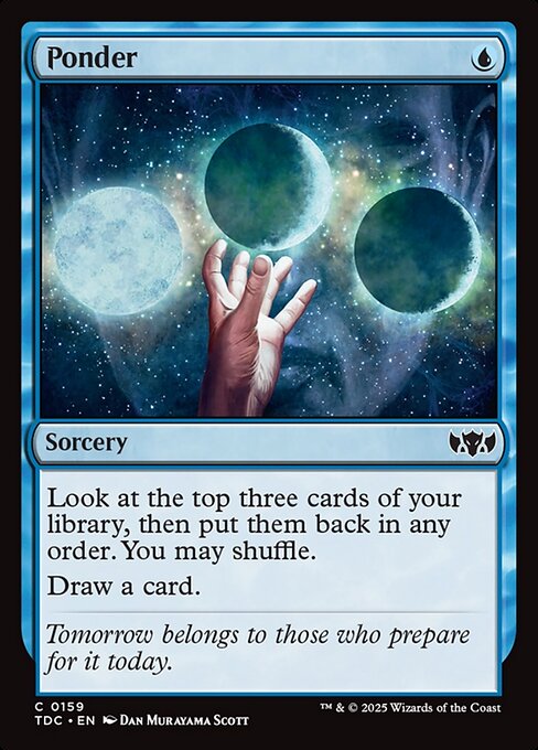 Ponder [ #0159 ] (TDC-C)