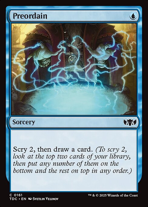 Preordain [ #0161 ] (TDC-C)