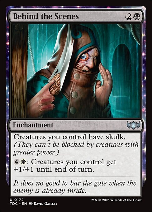 Behind the Scenes [ #0172 ] (TDC-U)