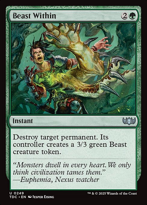 Beast Within [ #0249 ] (TDC-U)