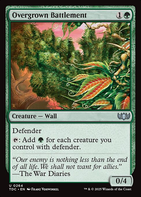 Overgrown Battlement [ #0264 ] (TDC-U)