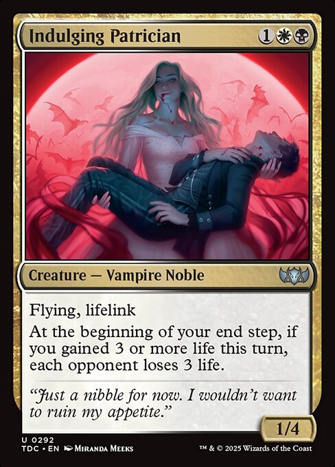 Indulging Patrician [ #0292 ] (TDC-U)