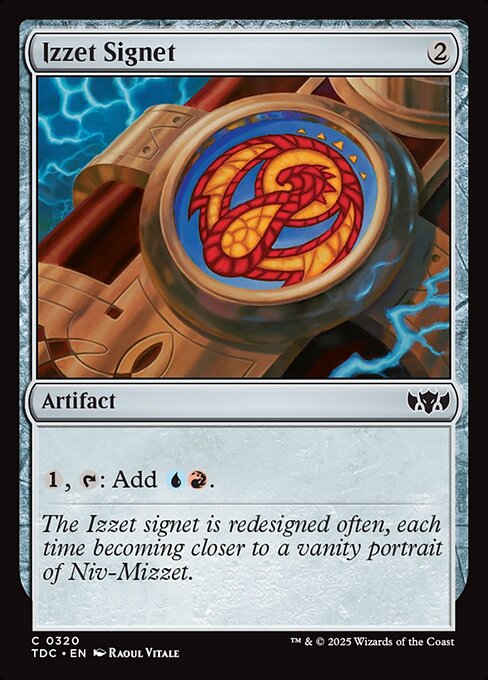 Izzet Signet [ #0320 ] (TDC-C)