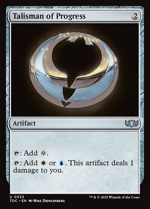 Talisman of Progress [ #0333 ] (TDC-U)