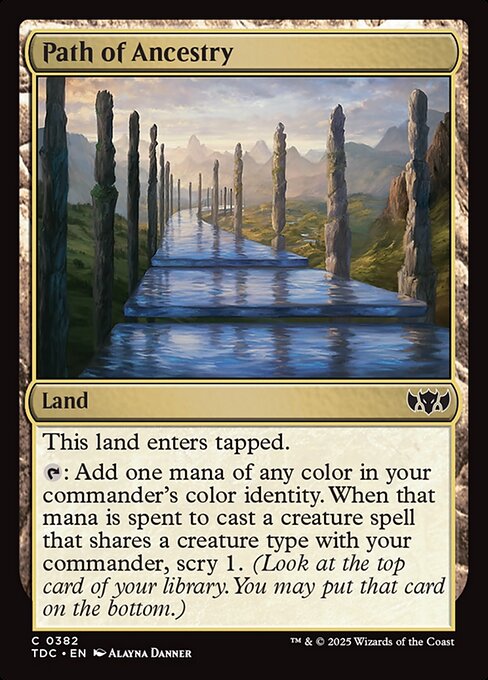 Path of Ancestry [ #0382 ] (TDC-C)