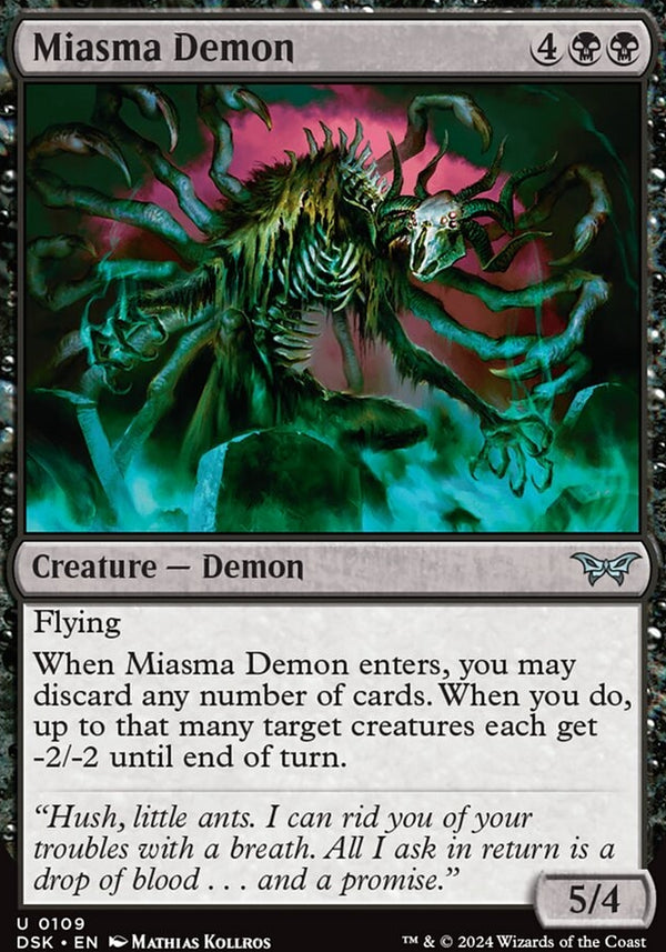 Miasma Demon [#0109] (DSK-U-FOIL)