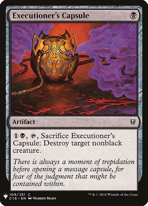 Executioner's Capsule [Mystery Booster #0650] (C16-C)