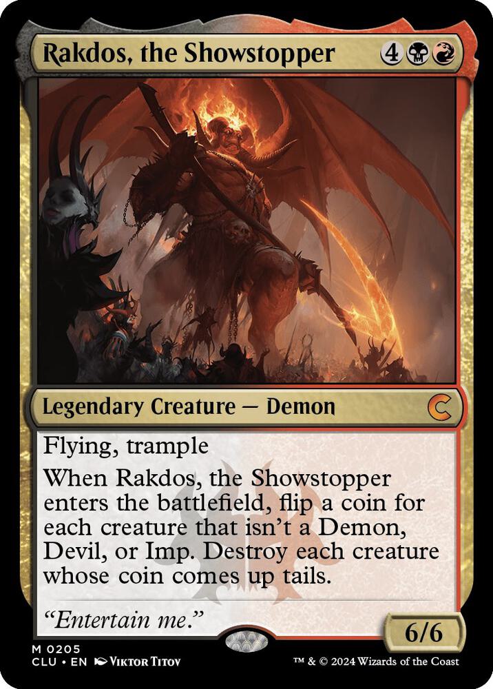 Rakdos, the Showstopper (CLU-M)