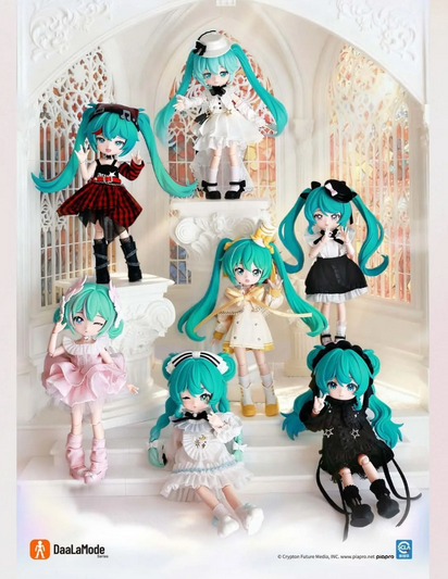 Blokees: Hatsune Miku - VB01 Terrace Party (73531) BLIND BOX (6-Pieces)