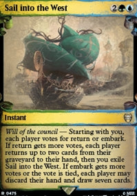 Sail into the West [#0475 Silverfoil Holiday] (LTC-R)