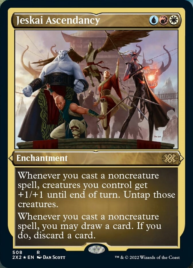 Jeskai Ascendancy [#508 Etched Foil] (2X2-R)