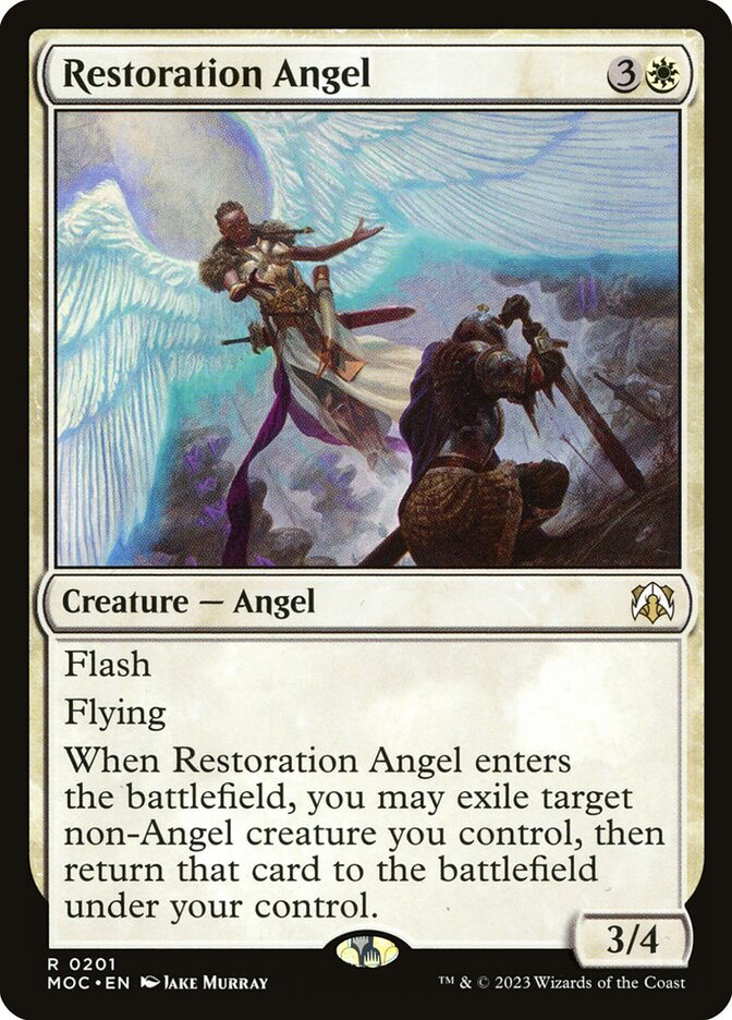 Restoration Angel [#0201 Reprint] (MOC-R) Light Play