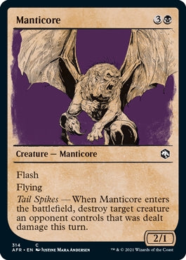 Manticore [#314 Showcase] (AFR-C)