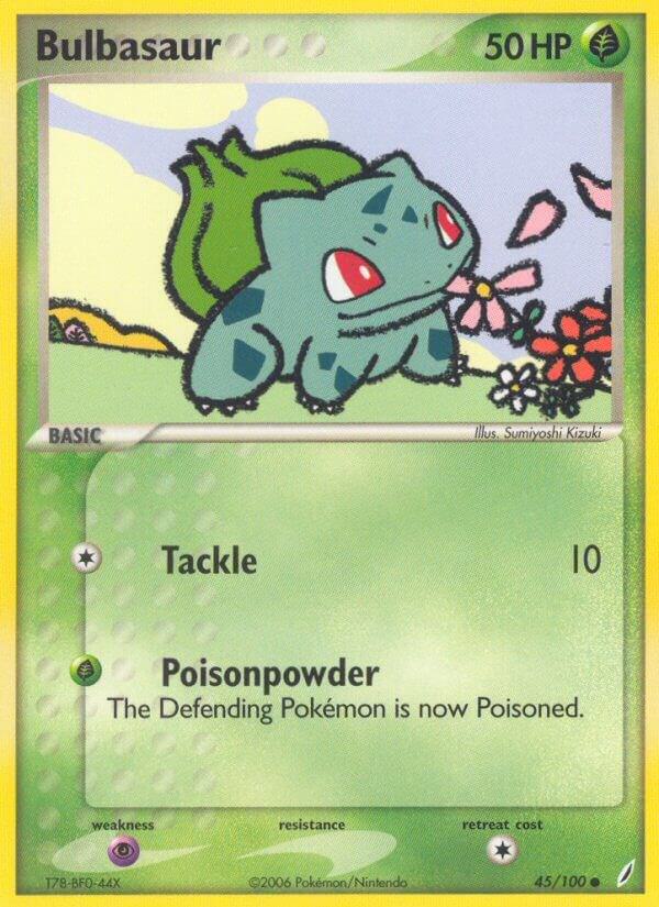 Bulbasaur - 45/100 (CG) Common - Normal Light Play