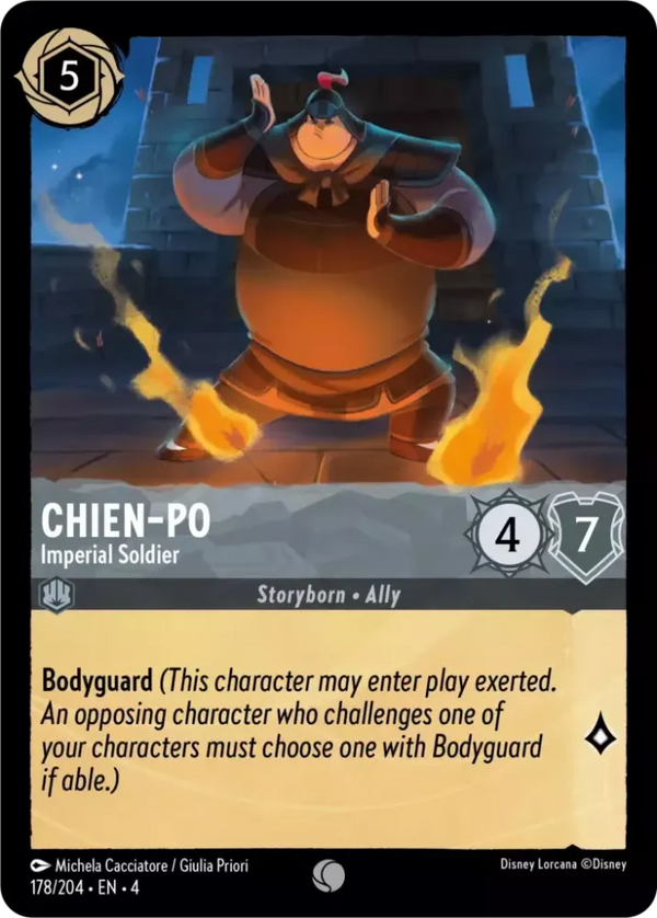 Chien-Po - Imperial Soldier (Ursula's Return 178/204) Common - Near Mint
