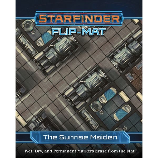 Starfinder RPG: Flip-Mat - Starship: The Sunrise Maiden (Dead Suns Adventure Path)