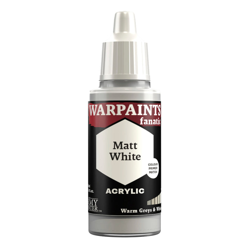 The Army Painter: Warpaints Fanatic - Matt White (18ml/0.6oz)