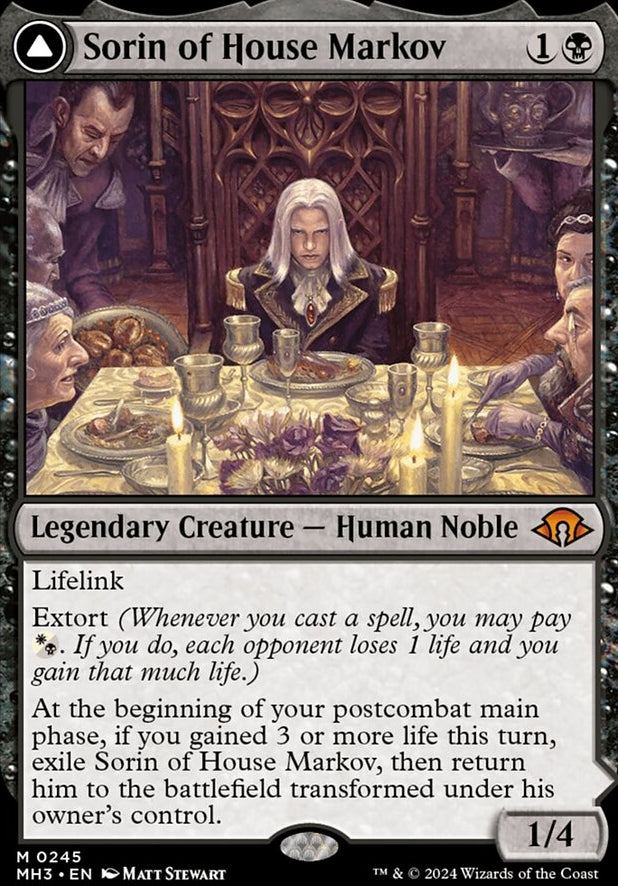 Sorin of House Markov // Sorin, Ravenous Neonate [#0245] (MH3-M)