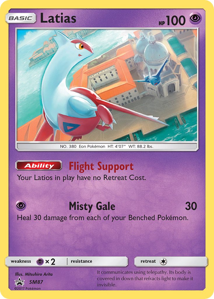 Latias - SM87 (SM:PR) Promo - Near Mint Holofoil