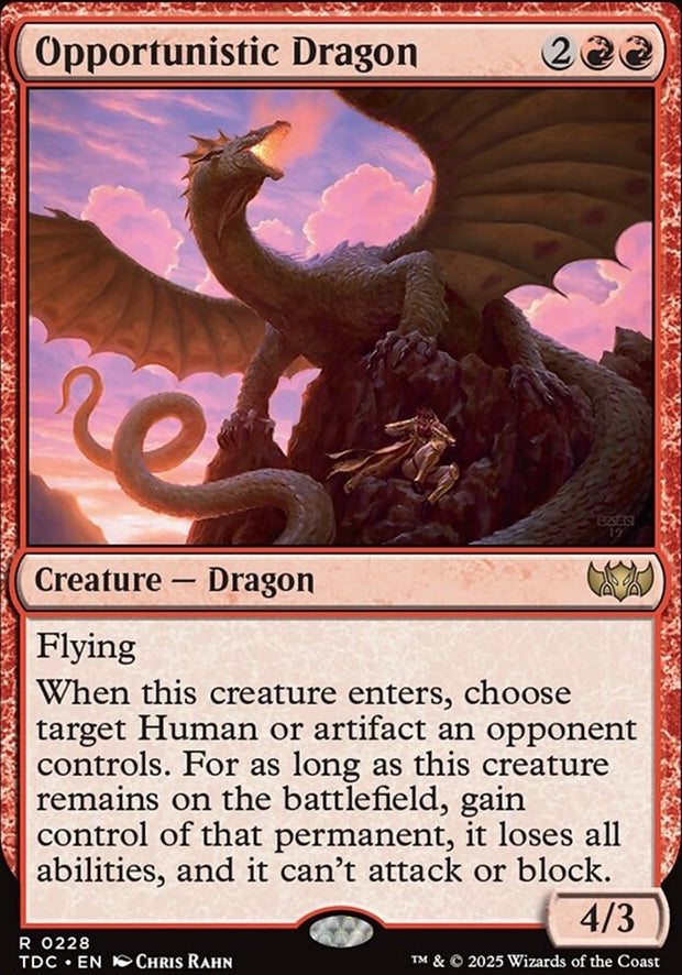 Opportunistic Dragon [ #0228 ] (TDC-R)